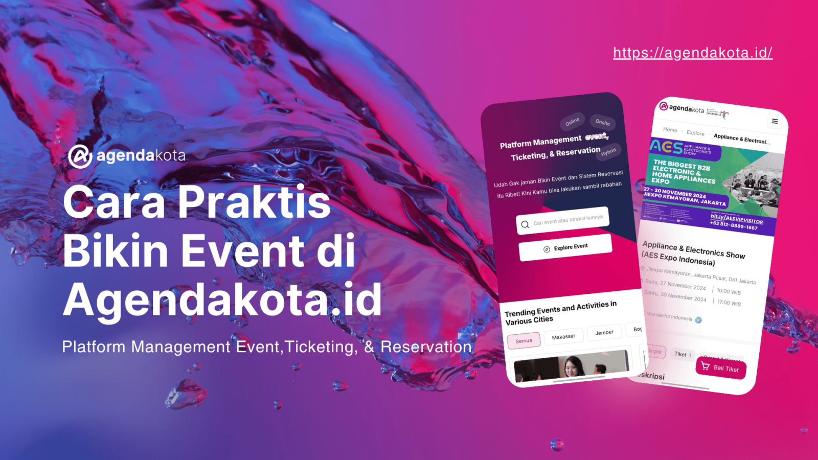 Cara Praktis Bikin Event