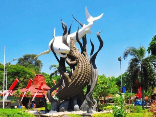 Patung Surabaya Siang Hari/foto: Tangkapan Layar Instagram