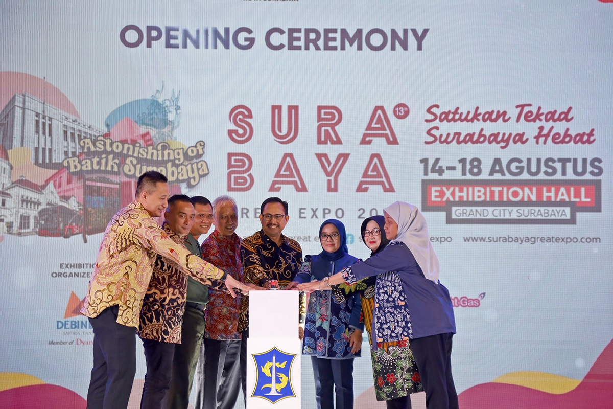 Opening Ceremony Surabaya Great Expo di tahun 2024