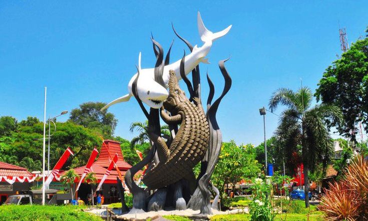 Patung Surabaya Siang Hari/foto: Tangkapan Layar Instagram