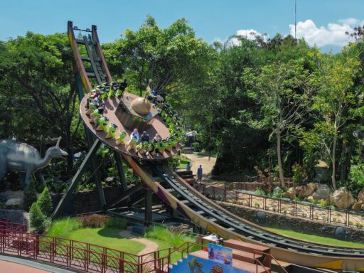 Raptor Spinner Dino Park