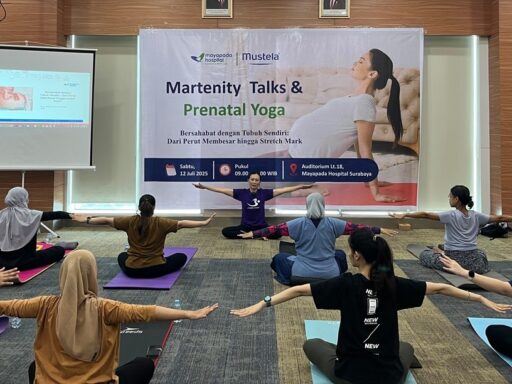 Maternity Yoga Mayapada Hospital & Mustela