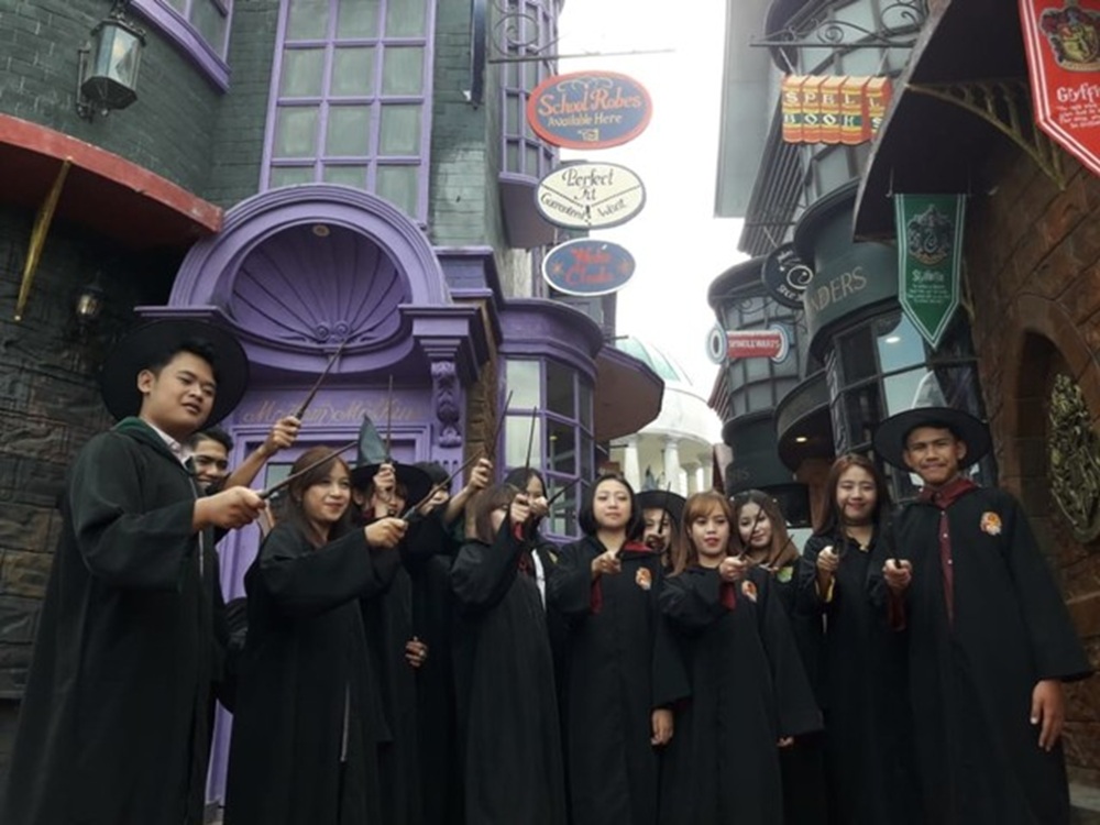 Wahana Harry Potter di Jatim Park 3