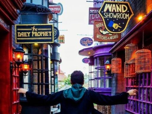Wahana Harry Potter di Jatim Park 3