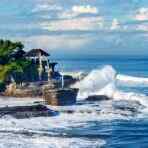 Tanah Lot Temple in Bali Island Indonesia.