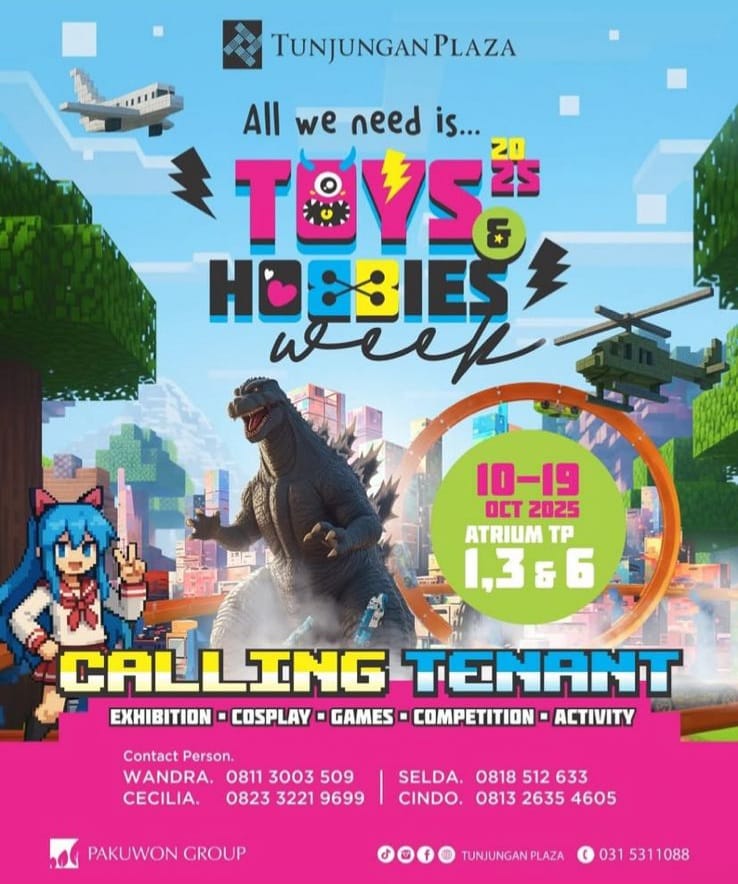 Sumber : Instagram @toysandhobbiesweek