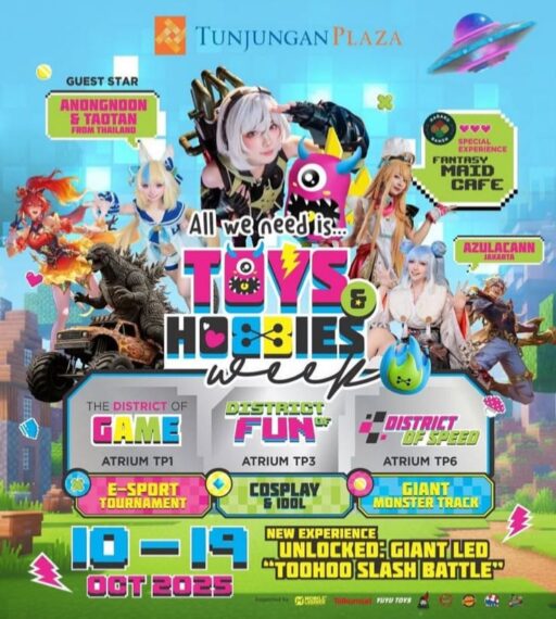 Sumber : Instagram @toysandhobbiesweek