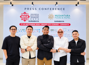 Konferensi Pers IndoBuildTech dan Nusantara F&H Expo 2026