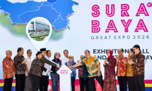 Prosesi pembukaan acara Surabaya Great Expo 2026 di Grand City Surabaya