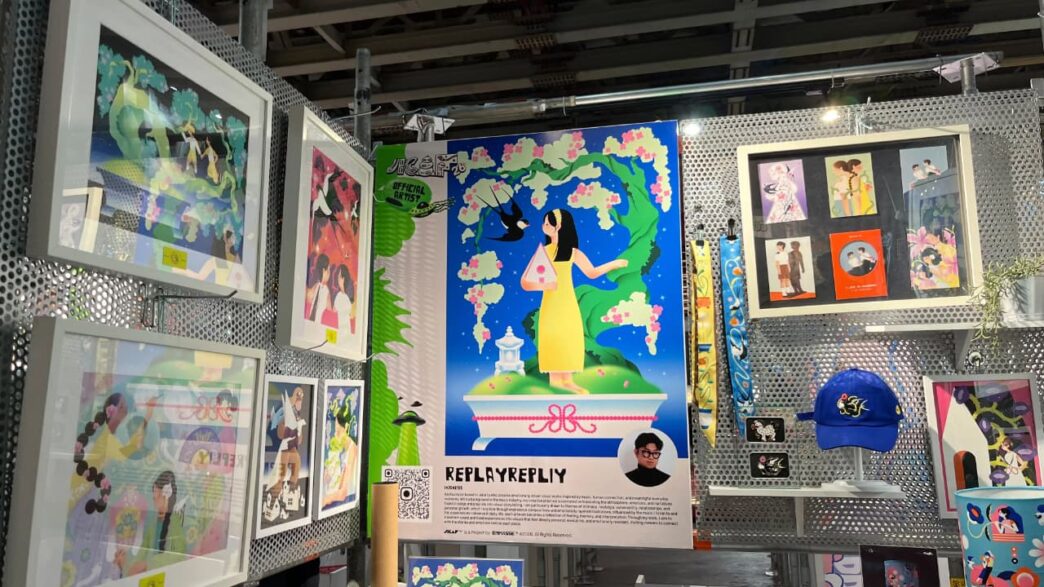 Pameran ilustrasi dan karya seni kreatif di JICAF 2026