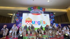 Penampilan anak-anak dan pengajar Mungils Preschool di panggung Eduvers Festival 2026.